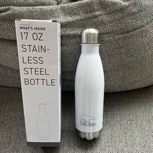 NEW Polar Bear Coolers Urban Stainless Steel 17oz White Water Bottle